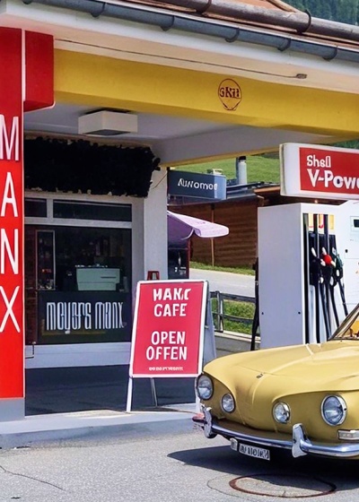 Meyers Manx Cafe St. Moritz